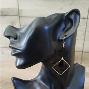 Pendantes dorées Astrid