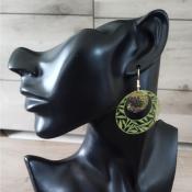 Pendantes dorées Saphira