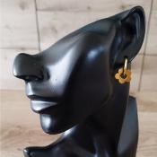 Créoles dorées Marguerite