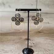 Créoles dorées Soléane