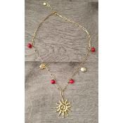 Collier doré Oriana