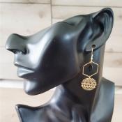 Pendantes dorées Naëlys