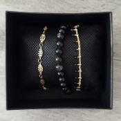 Coffret 3 bracelets Luna