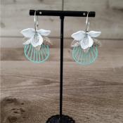 Créoles argentées Sienna