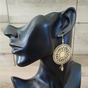 Pendantes dorées Florence