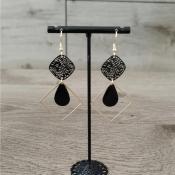 Pendantes dores Astrid