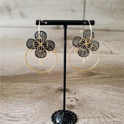 Créoles dorées Soléane