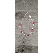 Bracelet de cheville argent Rachel