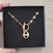 Collier doré Isalys