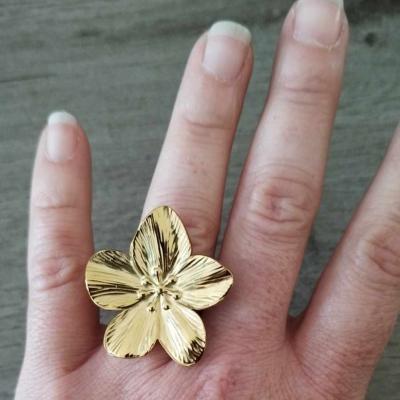 Bague dorée Nour