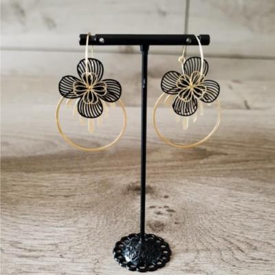 Créoles dorées Soléane