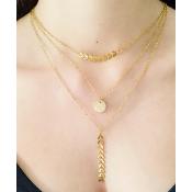 Collier doré Alyssa