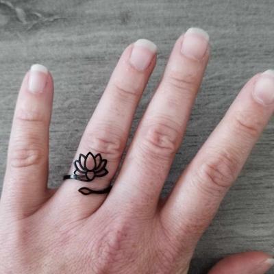 Bague noire Mélissandre