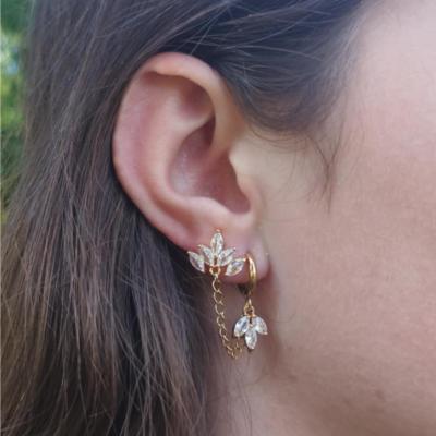 Piercing lobe d'oreille Eléa