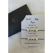 Carte-bracelet Pre/fils